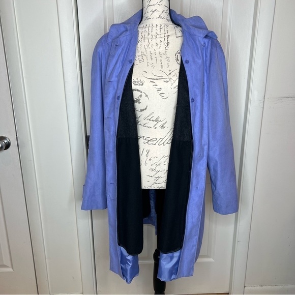 Appleseed’s Lavender Wool Blend lined Coat Size XL - Picture 5 of 11